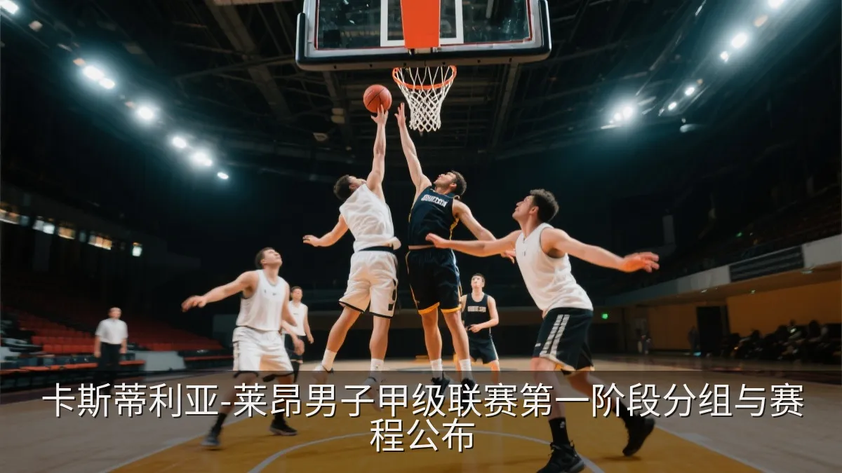 篮球运动员在比赛中争抢篮板球