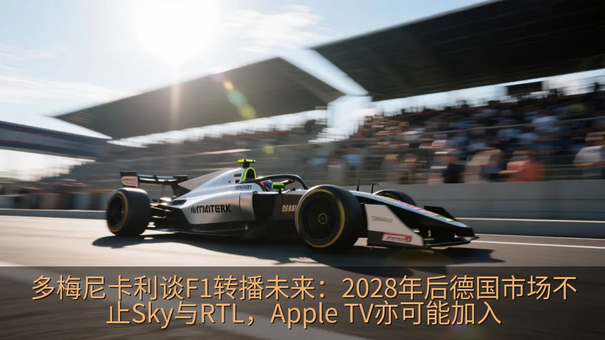 多梅尼卡利谈F1转播未来：2028年后德国市场不止Sky与RTL，Apple TV亦可能加入