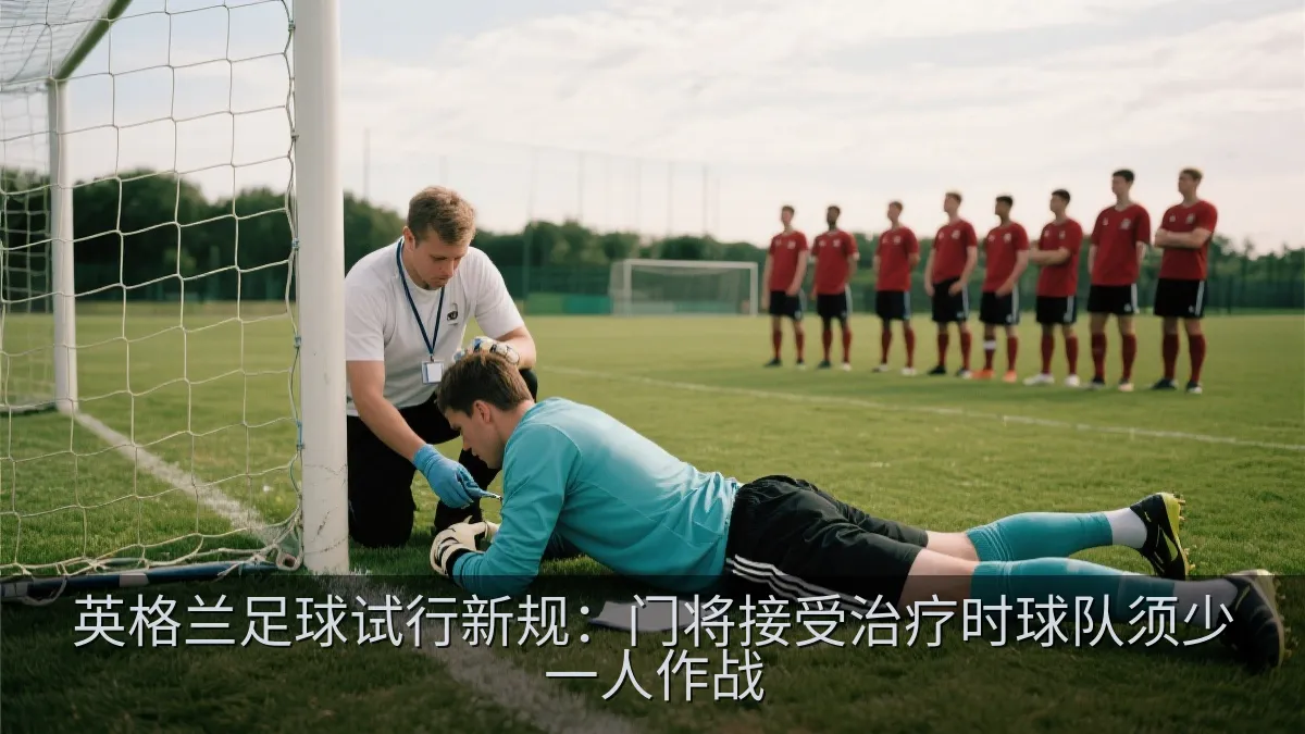 英格兰足球试行新规：门将接受治疗时球队须少一人作战